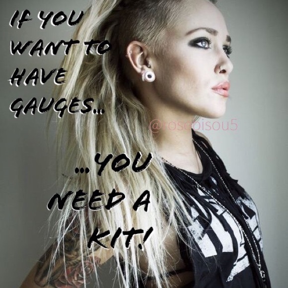 Acrylic Stretch Taper & Silicone Gauging 28pc Set - Picture 8 of 8